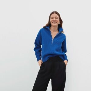 Everlane Half-Zip Sweater